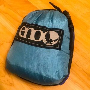 eno doublenest double blue hammock